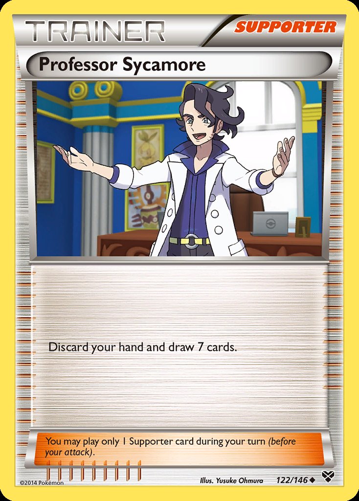 Professor Sycamore - XY (Uncommon) [XY-122] Image principale du produit