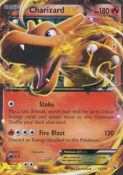 Charizard EX - Flashfire (Ultra Rare) [FLF-11] Hauptbild