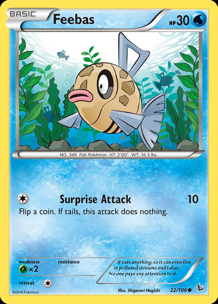 Feebas - Flashfire (Common) [FLF-22] Image principale du produit