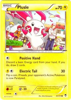 Plusle - Furious Fists (Common) [FFI-31] Hover Image