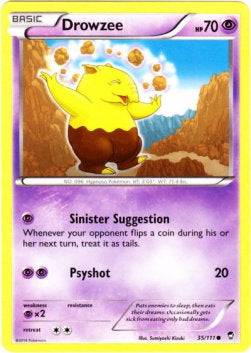 Drowzee - Furious Fists (Common) [FFI-35] Hover Image
