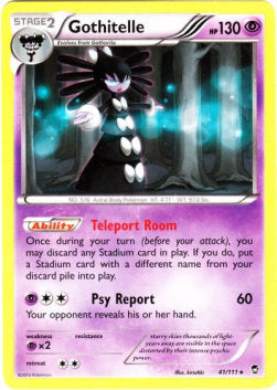 Gothitelle - Furious Fists (Rare) [FFI-41] Hover Image