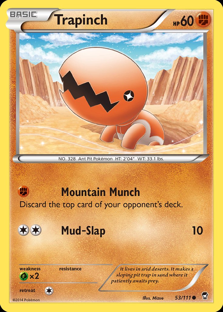 Trapinch - Furious Fists (Common) [FFI-53] Main image
