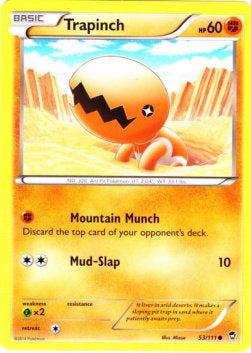 Trapinch - Furious Fists (Common) [FFI-53] Hover Image