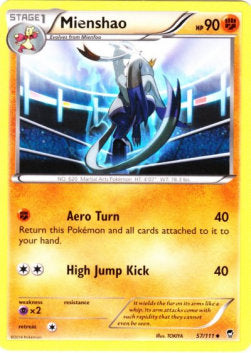 Mienshao - Furious Fists (Uncommon) [FFI-57] Imagen principal del producto