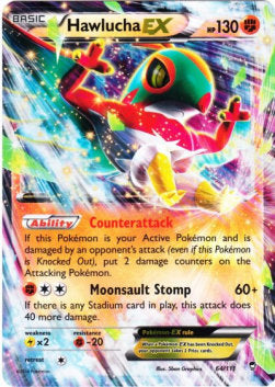 Hawlucha EX - Furious Fists (Ultra Rare) [FFI-64] Imagen principal del producto