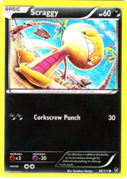 Scraggy - Furious Fists (Common) [FFI-66] Hover Image
