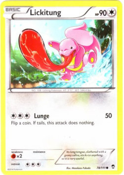 Lickitung - Furious Fists (Common) [FFI-78] Hover Image