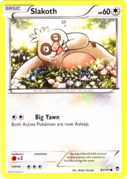 Slakoth - Furious Fists (Common) [FFI-81]