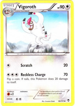 Vigoroth - Furious Fists (Uncommon) [FFI-82] Hover Image