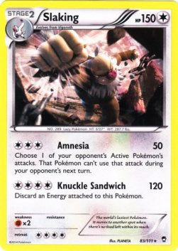 Slaking - Furious Fists (Holo Rare) [FFI-83] Imagen principal del producto