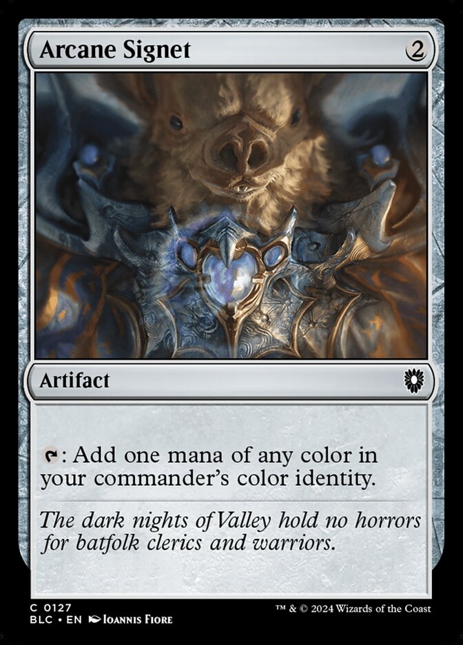 Arcane Signet - Commander: Bloomburrow (Common) [BLC-127] Image principale du produit