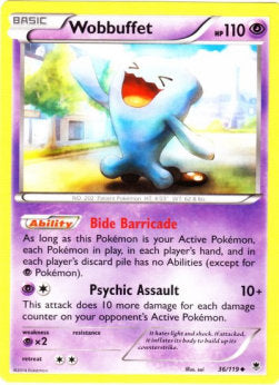 Wobbuffet - Phantom Forces (Uncommon) [PHF-36] Hover Image