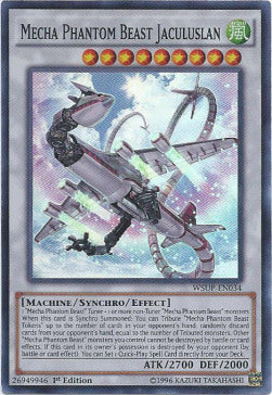 Mecha Phantom Beast Jaculuslan - World Superstars (Super Rare) [WSUP-034] Hauptbild