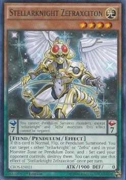 Stellarknight Zefraxciton - Crossed Souls (Rare) [CROS-021] Hauptbild