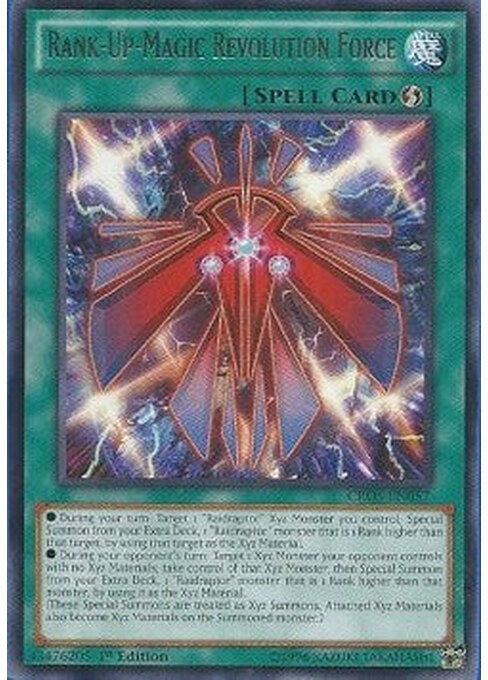 Rank-Up-Magic Revolution Force — Crossed Souls (CROS-057) Yu-Gi-Oh! card Immagine principale del prodotto