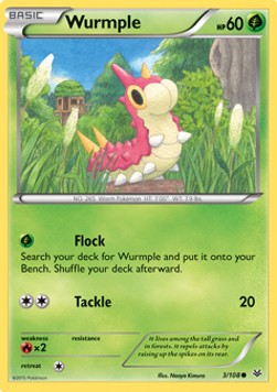 Wurmple - Roaring Skies (Common) [ROS-3] Hover Image