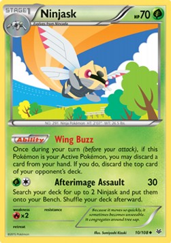 Ninjask - Roaring Skies (Uncommon) [ROS-10] Hover Image