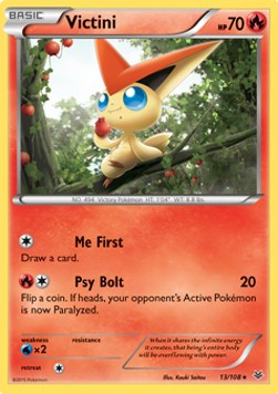 Victini - Roaring Skies (Rare) [ROS-13] Hover Image