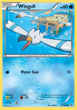 Wingull - Roaring Skies (Common) [ROS-18] Hover Image