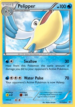 Pelipper - Roaring Skies (Uncommon) [ROS-19] Hauptbild