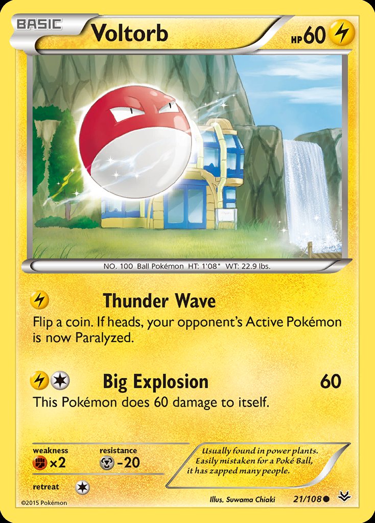 Voltorb - Roaring Skies (Common) [ROS-21] Image principale du produit