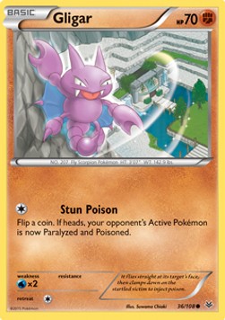 Gligar - Roaring Skies (Common) [ROS-36] Hauptbild