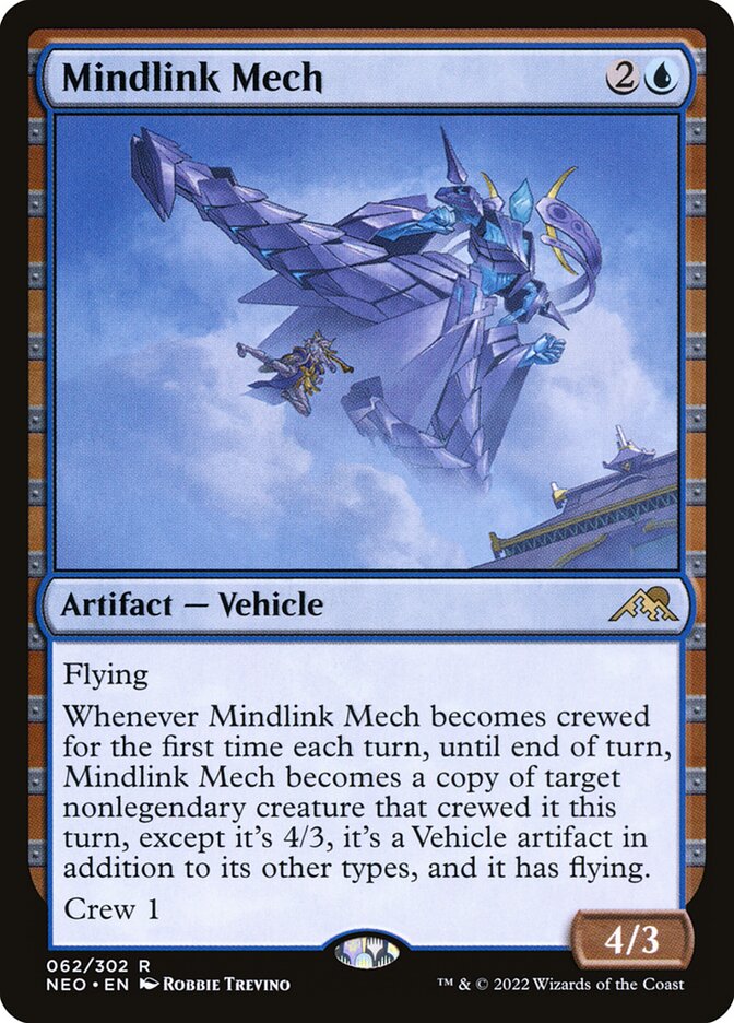 Mindlink Mech - Kamigawa: Neon Dynasty (Rare) [NEO-62] Imagen principal del producto