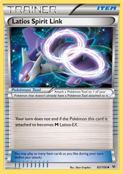 Latios Spirit Link - Roaring Skies (Uncommon) [ROS-85] Hover Image