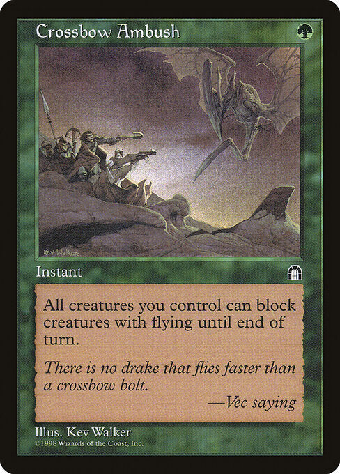 Crossbow Ambush – Stronghold (STH-105) Magic: The Gathering card | LC-REM-20260804-15361504313676-283146fd-2307-4019-b23d-7fb1893dc46c Imagen principal del producto