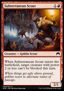 Subterranean Scout - Magic Origins (Common) [ORI-164] Immagine principale del prodotto