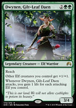 Dwynen, Gilt-Leaf Daen - Magic Origins (Rare) [ORI-172] Immagine principale del prodotto