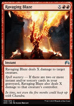 Ravaging Blaze - Magic Origins (Uncommon) [ORI-159] Immagine principale del prodotto
