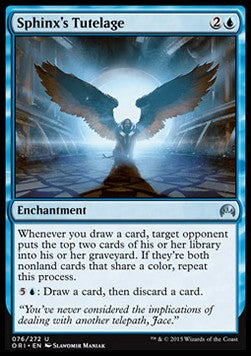 Sphinx's Tutelage - Magic Origins (Uncommon) [ORI-76] Hover Image