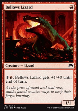 Bellows Lizard - Magic Origins (Common) [ORI-132] Immagine principale del prodotto