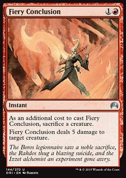 Fiery Conclusion - Magic Origins (Uncommon) [ORI-144]