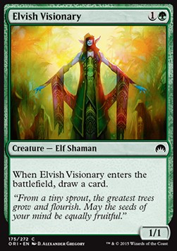 Elvish Visionary - Magic Origins (Common) [ORI-175] Immagine principale del prodotto