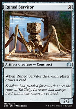 Runed Servitor - Magic Origins (Uncommon) [ORI-238] Immagine principale del prodotto