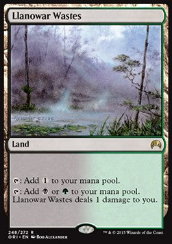 Llanowar Wastes - Magic Origins (Rare) [ORI-248] Immagine principale del prodotto