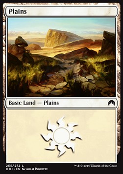 Plains (V.3) - Magic Origins (Land) [ORI-255] Immagine principale del prodotto