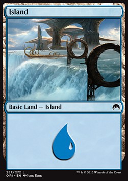 Island (V.1) - Magic Origins (Land) [ORI-257] Hover Image