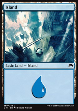 Island (V.3) - Magic Origins (Land) [ORI-259] Hover Image