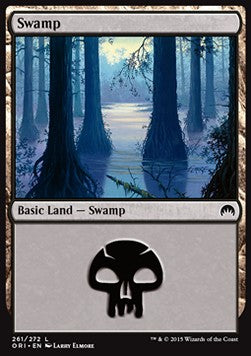 Swamp (V.1) - Magic Origins (Land) [ORI-261] Hover Image