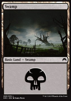 Swamp (V.3) - Magic Origins (Land) [ORI-263] Hover Image