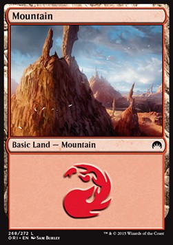 Mountain (V.4) - Magic Origins (Land) [ORI-268] Hover Image