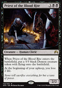 Priest of the Blood Rite - Magic Origins (Rare) [ORI-112] Imagen principal del producto