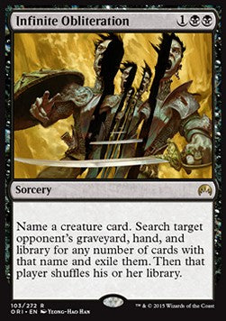 Infinite Obliteration - Magic Origins (Rare) [ORI-103] Imagen principal del producto
