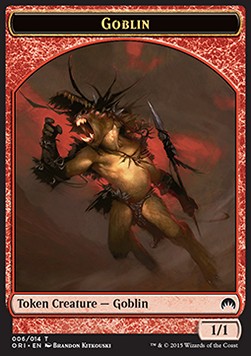 Goblin Token (Red 1/1) - Magic Origins (Token) [ORI-T06] Immagine principale del prodotto