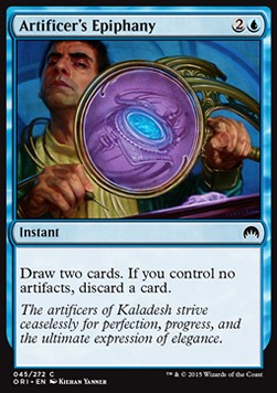 Artificer's Epiphany - Magic Origins (Common) [ORI-45] Imagen principal del producto