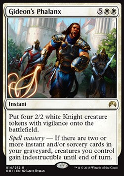 Gideon's Phalanx - Magic Origins (Rare) [ORI-14] Hover Image